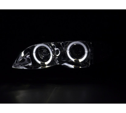 Phare avant BMW Série 3 E46 Limo / Touring 02-05 chrome