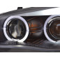 Phares pour BMW Série 5 E60 / E61 03-07 noir