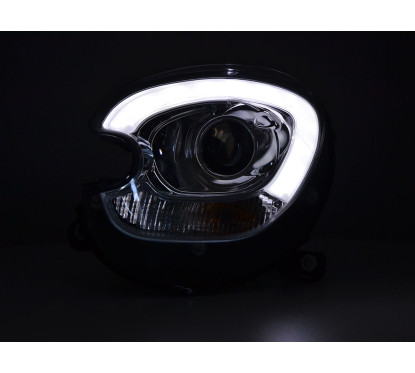 Phares Xenon Daylight LED DRL look Mini Countryman (R60) 10-17 chrome