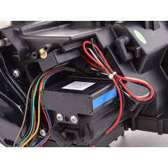 Phares Xenon Daylight LED feux de jour BMW Série 3 E92 / E93 06-10 noir 