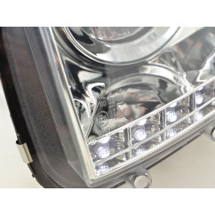 Phares Daylight LED feux de jour Dacia Duster à partir de 2014 chrome 