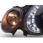 Phare Daylight LED DRL look Mercedes Classe E 211 02-06 noir Phare Daylight LED DRL look Mercedes Classe E 211 02-06 noir