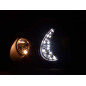 Phare Daylight LED DRL look Mercedes Classe E 211 02-06 noir Phare Daylight LED DRL look Mercedes Classe E 211 02-06 noir