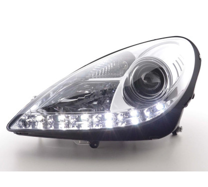 Phare Daylight LED DRL look Mercedes SLK R171 04-11 chrome