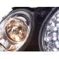 Phare Daylight LED DRL look Mercedes Classe E type W211 06-08 chrome