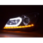 Phare Daylight LED DRL look Mercedes Classe C W204 11-14 chrome
