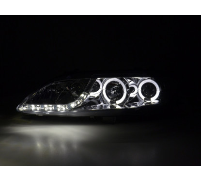 Phare Daylight LED DRL look Mazda 6 Limo 02-07 chrome
