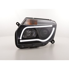 Phare Daylight LED DRL look Dacia Duster 10-13 noir