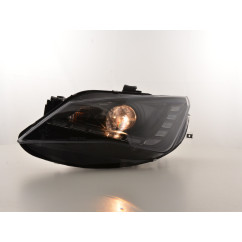 Phare Daylight LED feux de jour Seat Ibiza 6J à partir de 2012 noir 