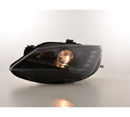 Phare Daylight LED feux de jour Seat Ibiza 6J à partir de 2012 noir