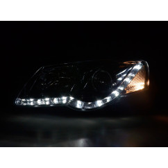 Phare Daylight LED feux de jour VW Passat B6 3C chrome 