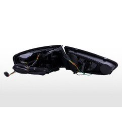 Feux arrière LED Audi A4 (B8/8K) 2013-2015 rouge/fumé