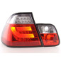 Kit feux arrières LED BMW Série 3 E46 Limo 02-05 rouge / clair