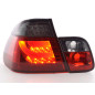 Kit feux arrières LED BMW Série 3 E46 Limo 02-05 rouge / noir Kit feux arrières LED BMW Série 3 E46 Limo 02-05 rouge / noir