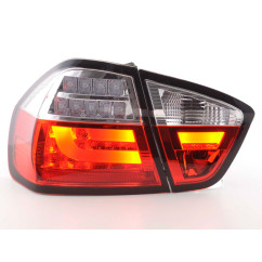 Kit feux arrière à LED BMW Série 3 E90 Limo 05-08 rouge / clair 