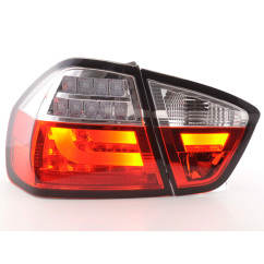 Kit feux arrière à LED BMW Série 3 E90 Limo 05-08 rouge / clair