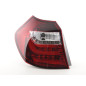 Jeu de feux arrière à LED BMW Série 1 E87 / E81 3/5 portes. 04-06 clair / rouge