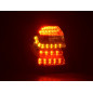Jeu de feux arrière à LED BMW Série 1 E87 / E81 3/5 portes. 04-06 noir Jeu de feux arrière à LED BMW Série 1 E87 / E81 3/5 portes. 04-06 noir