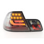 Kit feux arrière LED BMW Série 3 E46 Coupé 99-02 noir Kit feux arrière LED BMW Série 3 E46 Coupé 99-02 noir