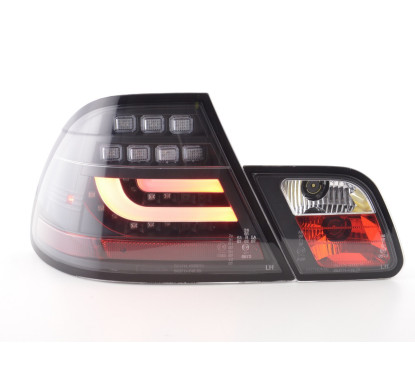 Kit feux arrière LED BMW Série 3 E46 Coupé 99-02 noir 
