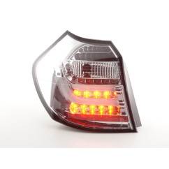 Jeu de feux arrière à LED BMW Série 1 E87 / E81 3/5 portes. 04-07 chromé 