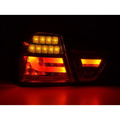 Kit feux arrière LED BMW Série 3 E90 Limo 05-08 rouge / noir 
