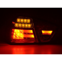 Kit feux arrière LED BMW Série 3 E90 Limo 05-08 rouge / noir 