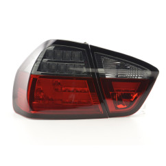 Kit feux arrière LED BMW Série 3 E90 Limo 05-08 rouge / noir 