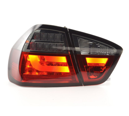 Kit feux arrière LED BMW Série 3 E90 Limo 05-08 rouge / noir 