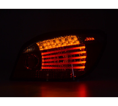 Kit feux arrières LED BMW Série 5 E60 berline 08-09 rouge / clair