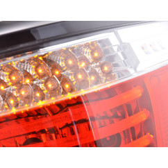 Kit feux arrières LED BMW Série 5 E60 berline 08-09 rouge / clair 