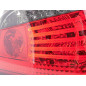 Feux arrière à LED set BMW Série 5 E60 berline 03-07 rouge / fumée