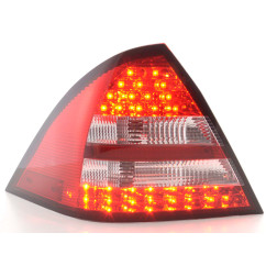 Kit feux arrières LED Mercedes Classe C W203 Limo 05-07 rouge / clair 
