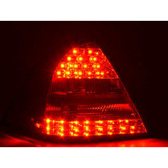 Kit feux arrières LED Mercedes Classe C W203 Limo 05-07 rouge / clair 