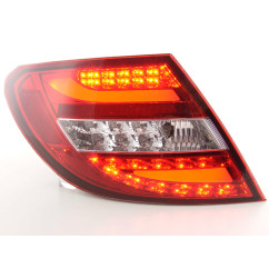 Kit feux arrières LED Mercedes Classe C type W204 2011- rouge / clair 