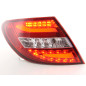 Kit feux arrières LED Mercedes Classe C type W204 2011- rouge / clair Kit feux arrières LED Mercedes Classe C type W204 2011- rouge / clair
