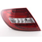 Kit feux arrières LED Mercedes Classe C type W204 2011- rouge / clair Kit feux arrières LED Mercedes Classe C type W204 2011- rouge / clair