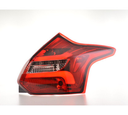 Kit feux arrières LED Ford Focus 3 5 portes 11-14 rouge / clair 