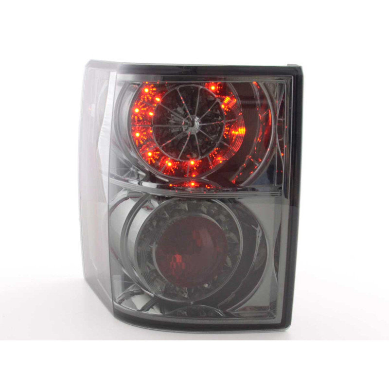 Set feux arrières LED Land Rover Range Rover 02- noir avec clignotants LED Set feux arrières LED Land Rover Range Rover 02- noir avec clignotants LED