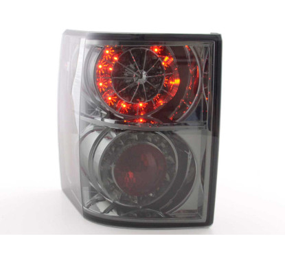 Set feux arrières LED Land Rover Range Rover 02- noir avec clignotants LED 