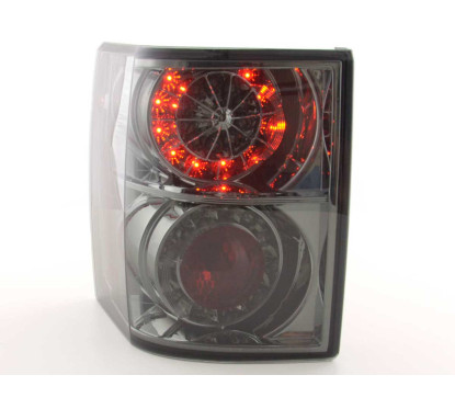 Set feux arrières LED Land Rover Range Rover 02- noir avec clignotants LED