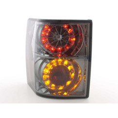 Set feux arrières LED Land Rover Range Rover 02- noir avec clignotants LED 