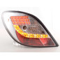 Kit feux arrières LED Peugeot 207 06-09 chrome