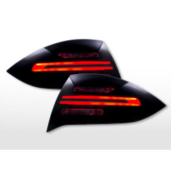 Feux arrière LED Porsche Cayenne (92A) 2011-2014 noir/fumé