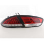 Kit feux arrières LED Seat Leon type 1P 09-12 rouge / clair