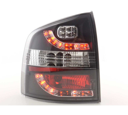 Set feux arrières LED Skoda Octavia Combi type 1Z 05-12 noir 