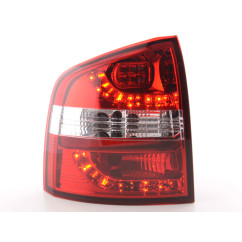 Set feux arrières LED Skoda Octavia Combi type 1Z 05-12 rouge / clair