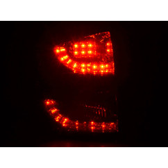 Set feux arrières LED Skoda Octavia Combi type 1Z 05-12 rouge / noir 