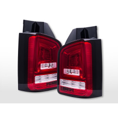 Feux arrière LED VW T5 2003-2010 rouge/clair