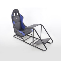 Siège de jeu FK Simulateur de course de siège de jeu eGaming Seats Estoril noir / bleu 